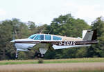 Private Beechcraft V-35 Bonanza, D-EQAS, Flugplatz Bienenfarm, 07.08.2021