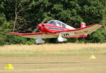 Private Jodel DR1050/M1 Sicile Record, HB-EFP, Flugplatz Bienenfarm, 02.07.2022