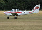 Private Piper PA-38 Tomahawk, D-EOYD, Flugplatz Bienenfarm, 02.07.2022