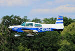 Private Grumman AA-5, D-ECHM, Flugplatz Bienenfarm, 02.07.2022