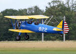 Private Boeing Stearaman PT-17, N351AH, Flugplatz Bienenfarm, 02.07.2023