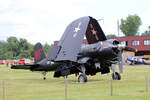 Private Chance Vought F4UNL Corsair, D-FCOR, Flugplatz Bienenfarm, 05.07.2024