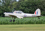 Private DHC-1 Chipmunk 22, D-EPAK, Flugplatz Bienenfarm, 05.07.2024