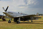 Private North American P-51D Mustang, N51AB, Flugplatz Bienenfarm, 06.07.2024