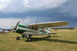 Private Cessna 195, N1567D, Flugplatz Bienenfarm, 06.07.2024