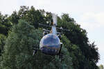 Private Bell-47G, D-HAFF, Flugplatz Bienenfarm, 07.07.2024