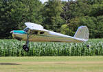 Private Cessna 140, N89109, Flugplatz Bienenfarm, 07.07.2024