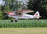 Private Piper PA-18-150 Super Cub, PH-KLA, Flugplatz Bienenfarm, 07.07.2024