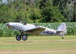 Private Junkers A-50 Junior, D-MQUI, Flugplatz Bienenfarm, 07.07.2024