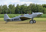 Private Junkers A-50 Junior, D-MQUI, Flugplatz Bienenfarm, 07.07.2024