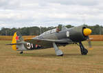 Private Yakovlev Yak-11, D-FYAK, Flugplatz Bienenfarm, 14.09.2024