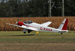 Private ASK-16, D-KAXA, Flugplatz Bienenfarm, 14.09.2024