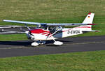 Cessna C-172 E SkyHawk, D-EMQA, auf dem Rollweg in EDKB - 18.11.2020