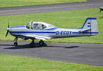 Piaggio P 149 D, D-ECOY, taxy in EDKB - 21.08.2023