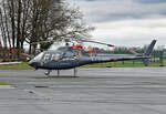 AS 350 B2 Ecureuil der Fa. Air Lloyd, D-HMMW, vor der Air Lloyd-Halle in Bonn-Hangelar - 13.03.2024