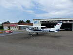 Reims Cessna F 152 II, D-EIEB auf der Hahnweide (EDST) am 22.7.2024