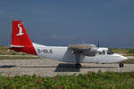 OFD - Ostfriesischer Flugdienst, D-IOLO, Britten-Norman BN-2-20 Islander, msn: 2305, 01.Juni 2024, HGL Helgoland, Germany.