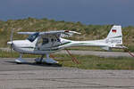 Private, D-MYGX, Remos G-X, msn: 251, 01.Juni 2024, HGL Helgoland, Germany.