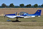 Aerostyle Breezer B-400, D-MOBC am UL-Flugplatz Müggenhausen - 07.08.2022