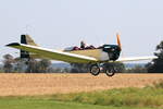 Privat, D-MSRG, WD Flugzeugleichtbau Dallach Sunrise IIA. Flugplatz-Wiesenfest am UL-Flugplatz Weilerswist, 01.09.2024.