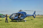 EC 120B Colibri, D-HSHD der Bundespolizei, am UL-Flugplatz Müggenhausen - 31.08.2024