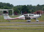 Private Diamond DA-40, D-ERIV, Flugplatz Strausberg, 19.06.2024