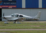 Private Cirrus SR-22T, N164KF, Flugplatz Strausberg, 10.07.2024