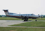 Private Pilatus PC-12NG, D-FCCC, Flugplatz Strausberg, 10.07.2024