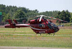 Private MD-902, N902GB, Flugplatz Strausberg, 15.07.2024