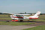 Private Cessna 182, D-EHLH, Flugplatz Strausberg, 07.08.2024