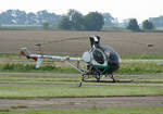 Private Schweizer 300C, D-HSEA, Flugplatz Strausbereg, 09.08.2024