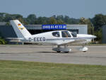 Private Socata TB-200 Tobago XL, D-EEEQ, Flugplatz Strausberg, 24.08.2024