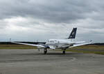 Private Beechcraft C-90 GTI King Air, D-ICMK, Flugplatz Strausberg, 11.09.2024