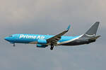 Amazon Prime Air (Operated by ASL Airlines Ireland), EI-AZC, Boeing B737-86JSF, msn: 30877/782, 05.Juli 2024, MXP Milano Malpensa, Italy.