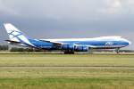 AirBridge Cargo Boeing 747 8F (Reg. VQ-BGZ) in AMS am 05.08.2014