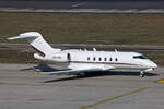 NetJets Europe, Bombardier Challenger CL-350, msn: 20863, 21.Februar 2025, ZRH Zürich, Switzerland.