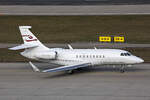 Cat Aviation AG, HB-IGO, Dassault Falcon 2000LXS, msn: 347, 24.Januar 2025, ZRH Zürich, Switzerland.