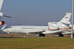 Aviaservice, RA-09606, Dassault Falcon 8X, msn: 408, 16.Januar 2022, ZRH Zürich, Switzerland.