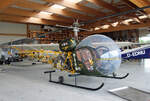 Private Bell-47G, D-HAFF, Flugplatz Bienefarm, 05.07.2024