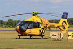 ADAC Luftrettung, D-HLDM, Eurocopter EC 135P2, S/N: 0392. Bonn-Hangelar (EDKB), 24.08.2024.