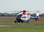 Germany Police, EC-135 P2, D-HTWO, Flugplatz Strausberg, 17.10.2024