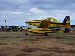 SAAB Aircraft Air Tractor AT-802F Fire Boss (Löschflugzeug), SE-MHN, Ronneby Airport (RNB/ESDF), 24.8.2024