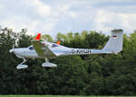 Private Diamand HK-36 Super Dimona TC-100, D-KHQH, Flugplatz Bienenfarm, 07.07.2024