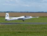 Marganski Swift S1, D-3735 vor der Landung in Gera (EDAJ) am 7.7.2024