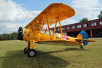 Private Boeing  A 75N1 Stearman, Flugplatz Bienenfarm, 05.07.2024