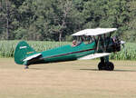 Private PT-13 Kaydet Boeing Stearman, N68831, Flugplatz Bienenfarm, 05.07.2024