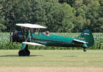 Private PT-13D Kaydet Boeing Stearman, N68831, Flugplatz Bienenfarm, 07.07.2024