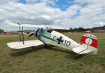 Private Bcker Bu-133 Jungmeister, D-EPAX, Flugplatz Bienenfarm, 14.09.2024