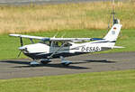 Cessna 182 T Skylane - D-ESAS auf dem Rollweg in EDKB - 29.07.2024