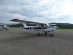 Reims Cessna F152 II, D-EIEB auf der Hahnweide (EDST) am 26.7.2024